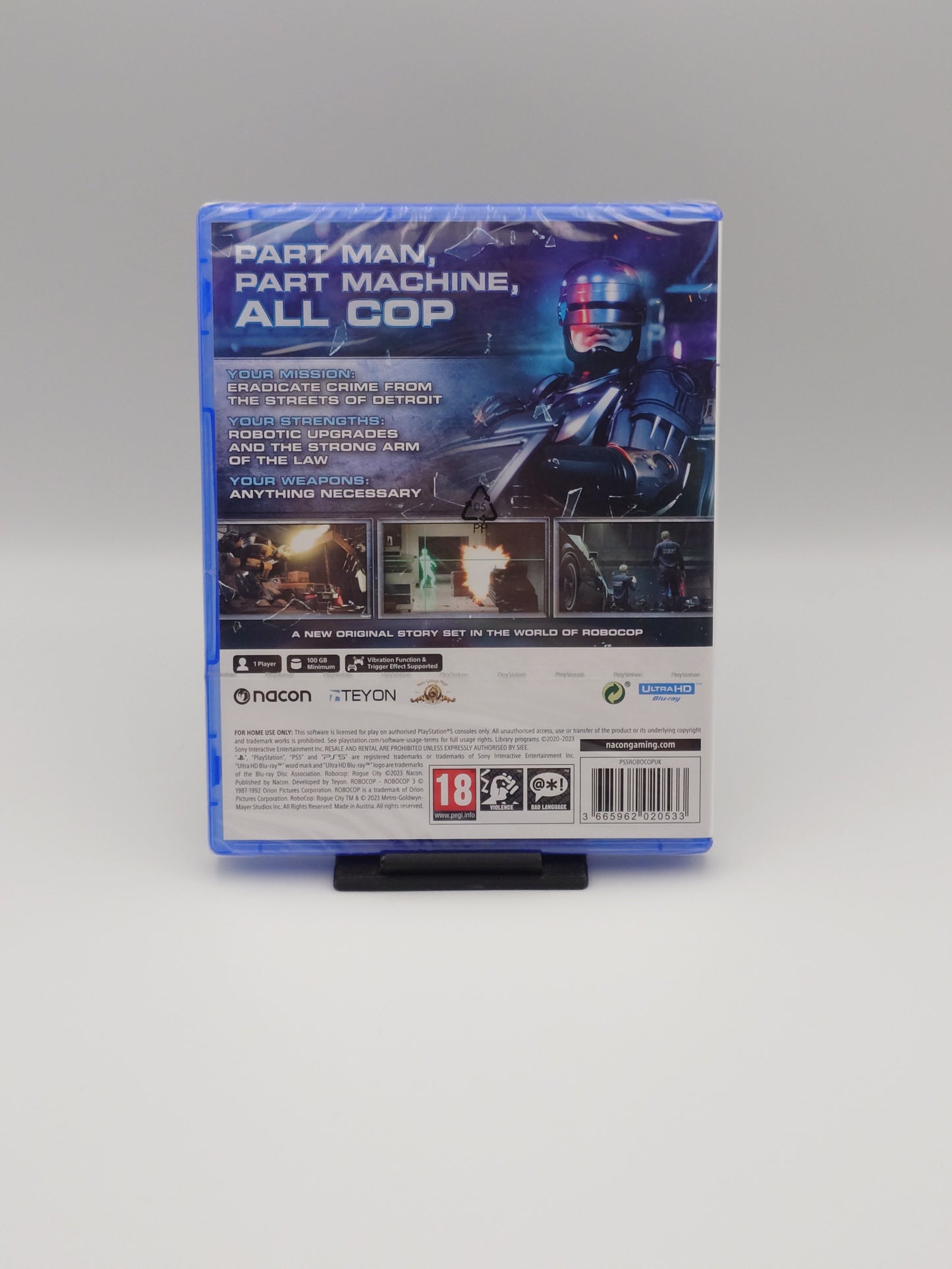 Robocop: Rogue City (PS5, UK PAL) – Factory Sealed