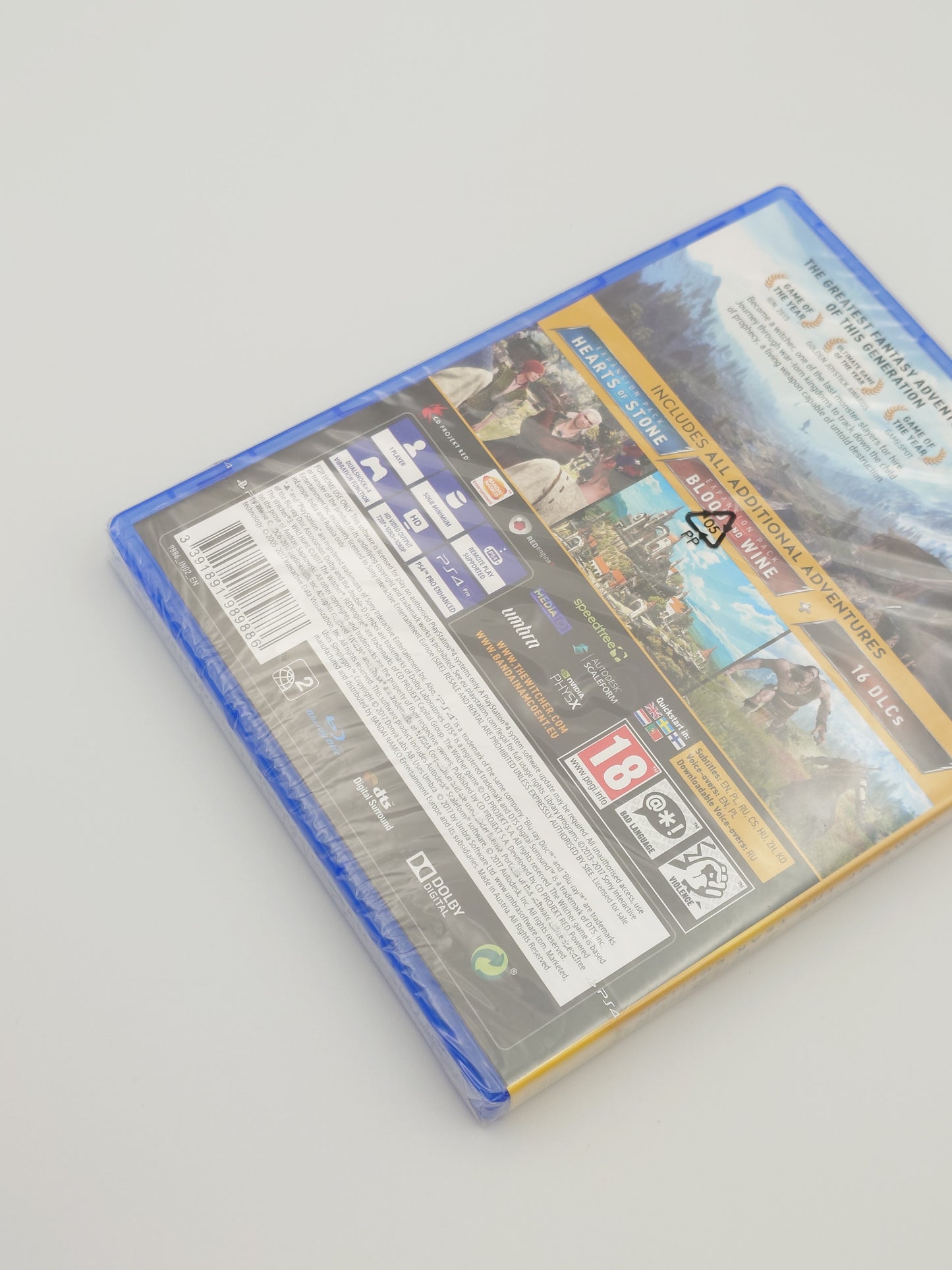 The Witcher 3: Wild Hunt – Game of the Year Edition (PS4, UK PAL) – Factory Sealed