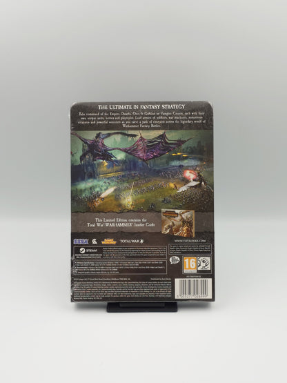 Total War: Warhammer - Limited Edition Steelbook (PC, UK PAL) - Factory Sealed