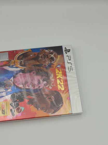 NBA 2K22 – NBA 75th Anniversary Edition & Pre-Order Steelbook (PS5, UK PAL) – Factory Sealed