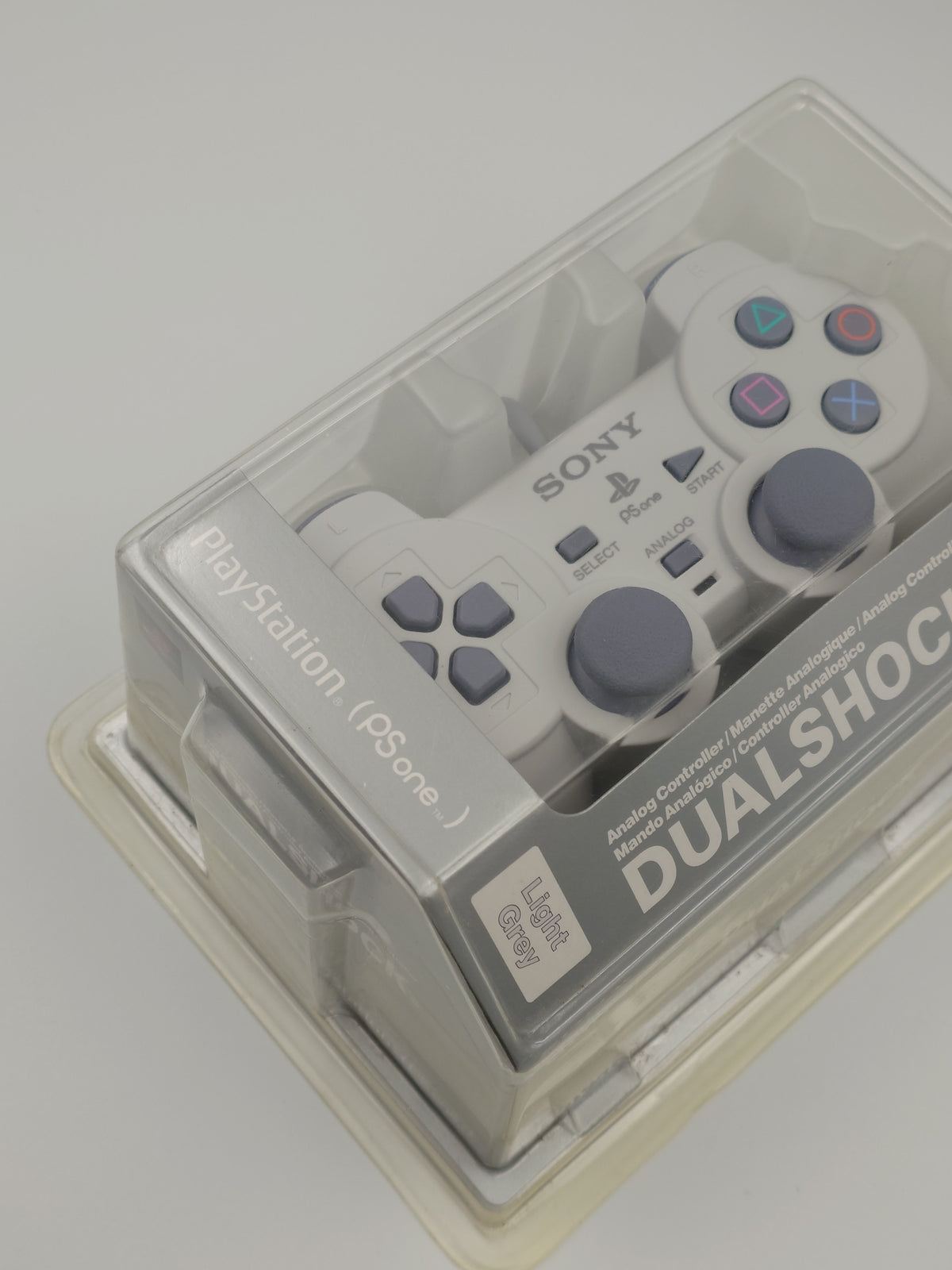 PlayStation 1 DualShock Controller - Light Grey (PS1, PAL) - Factory Sealed