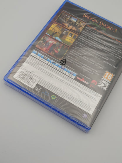Broken Sword 5: The Serpent's Curse (PS4, UK PAL) – Factory Sealed