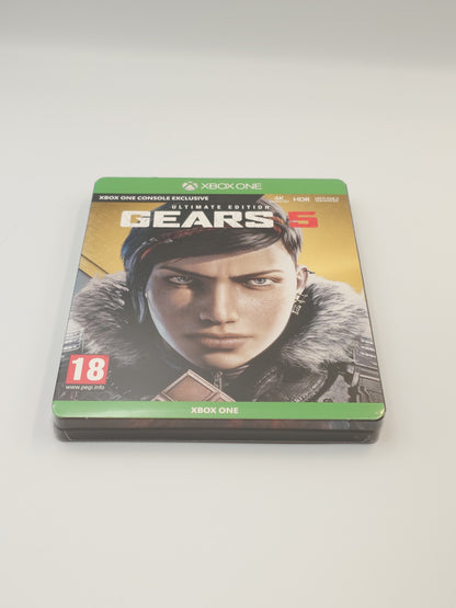 Gears 5 – Ultimate Edition Steelbook (Xbox One, PAL) – Factory Sealed