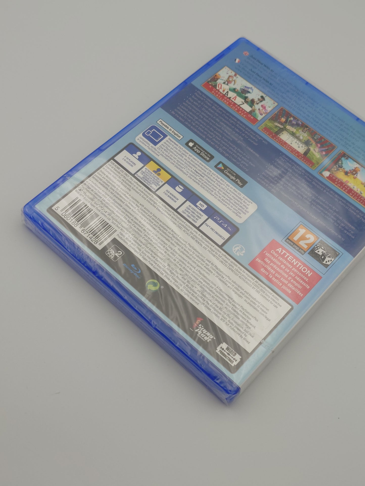 Just Deal With it (PS4, UK PAL) – Factory Sealed