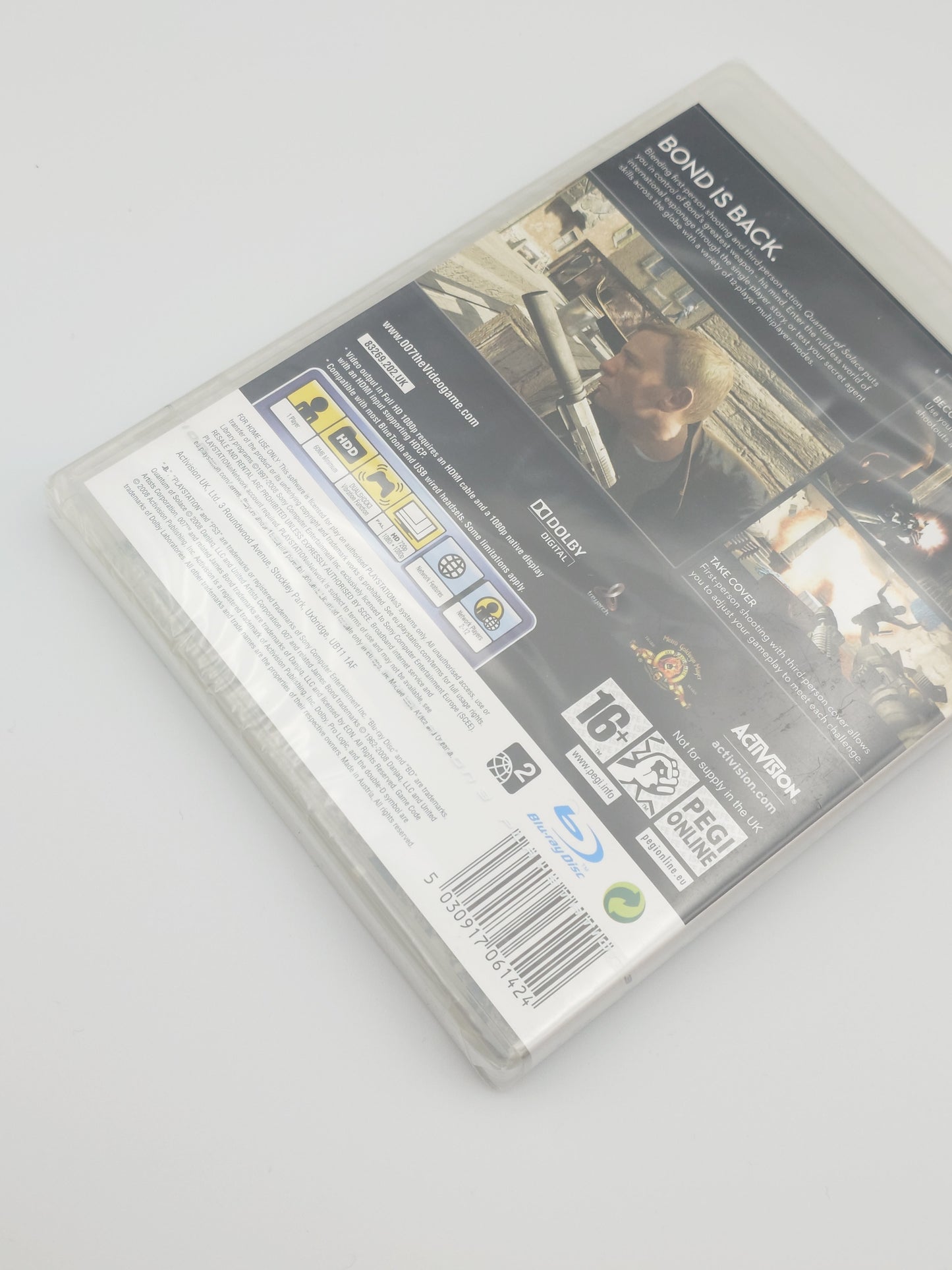 007: Quantum of Solace (PS3, UK PAL) – Factory Sealed