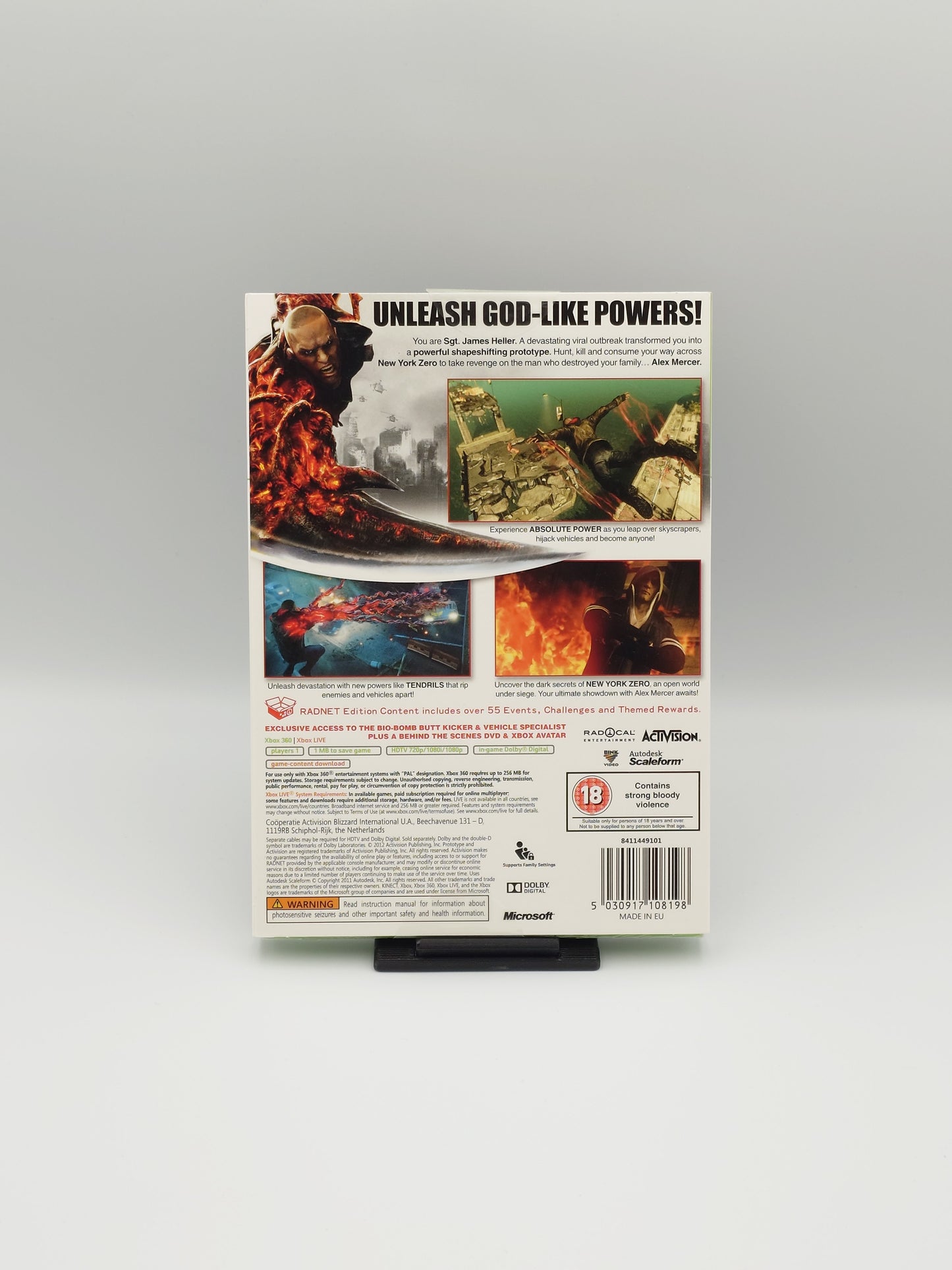 Prototype 2 – Limited Edition (Xbox 360, PAL) – Factory Sealed