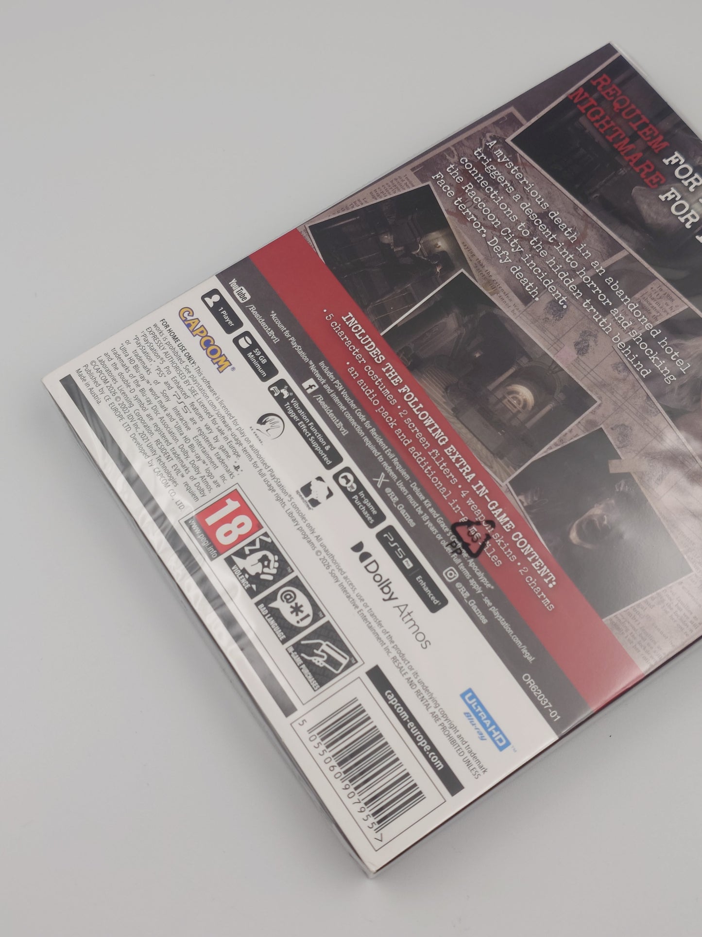 Resident Evil Requiem - Deluxe Edition (PS5, UK PAL) - Factory Sealed