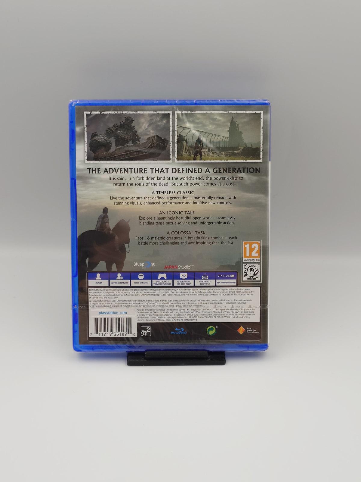Shadow of the Colossus (PS4, UK PAL) - Factory Sealed