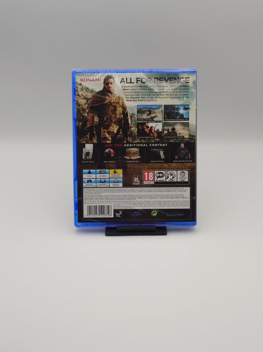 Metal Gear Solid V: The Phantom Pain – Day One Edition (PS4, UK PAL) – Factory Sealed