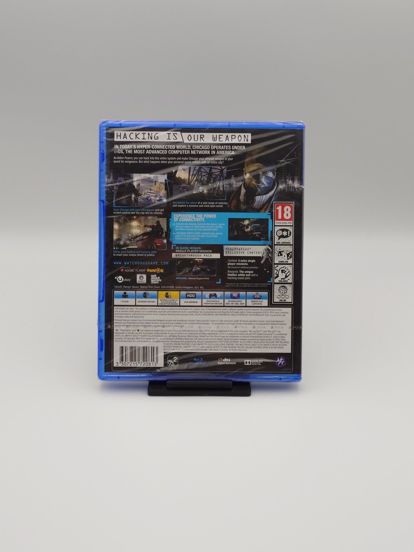 Watch Dogs – Special Edition (PS4, UK PAL) – Factory Sealed