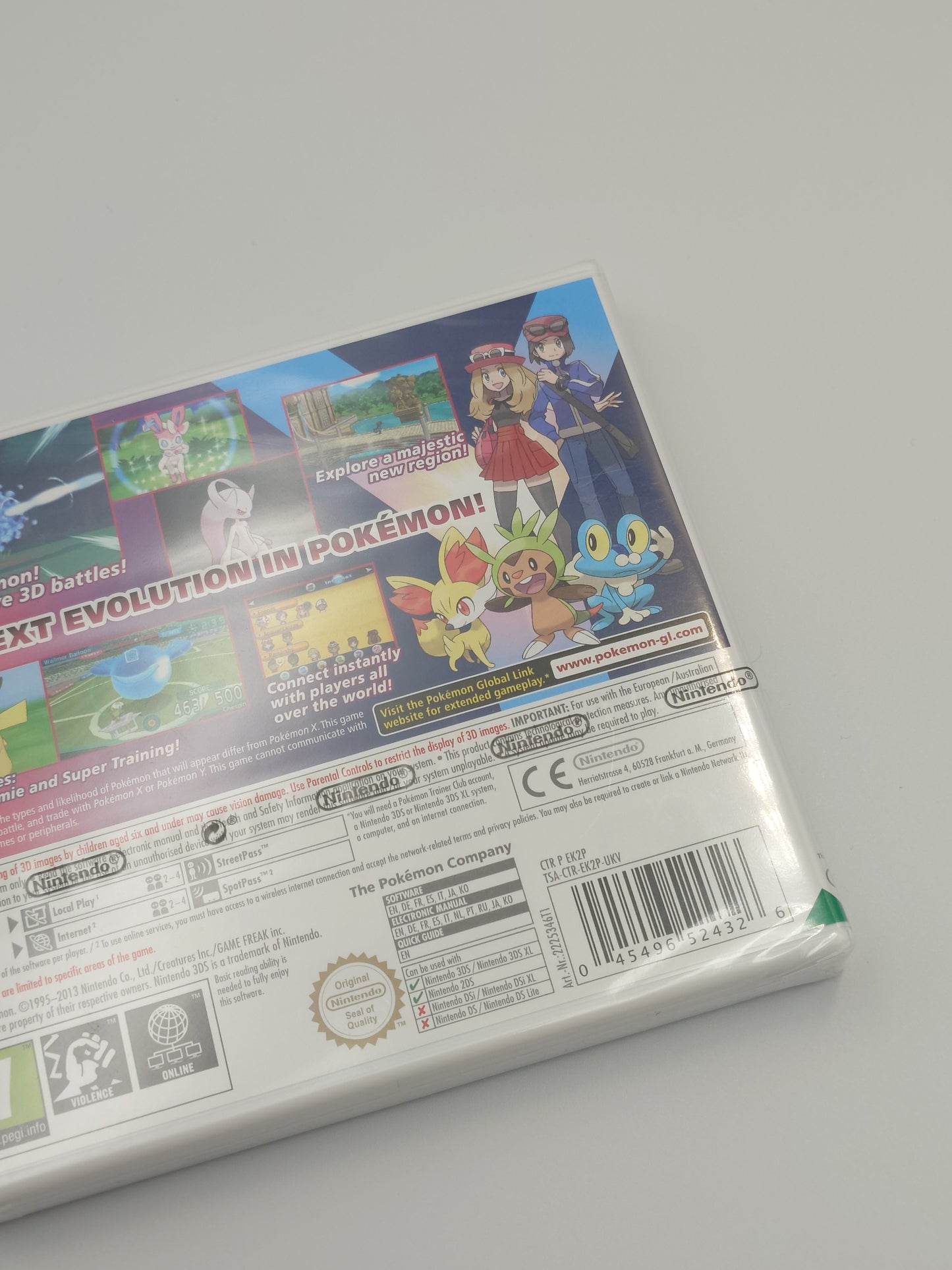 Pokémon Y (Nintendo 3DS, UKV) – Factory Sealed