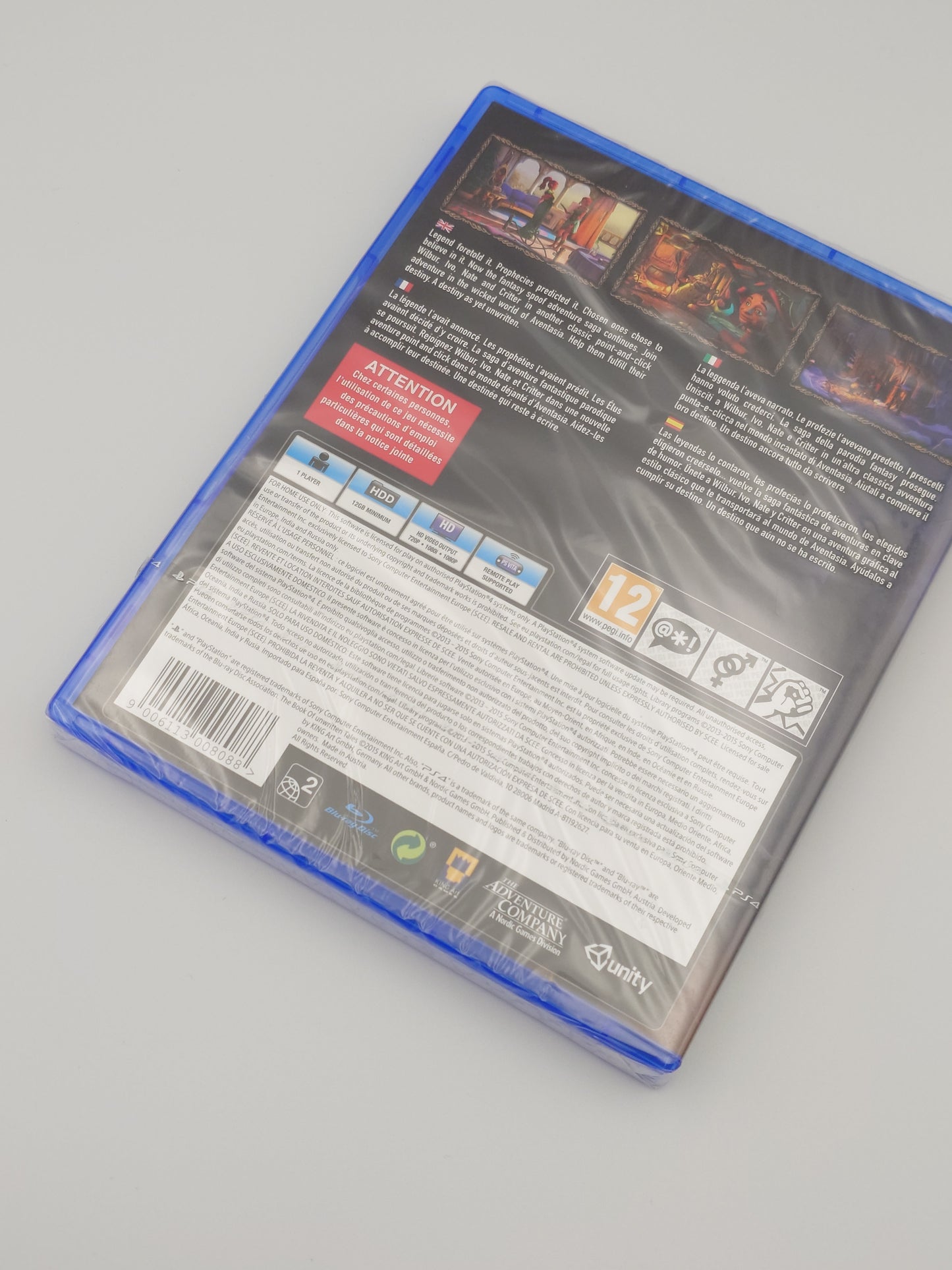 The Book of Unwritten Tales 2 (PS4, PAL) – Factory Sealed