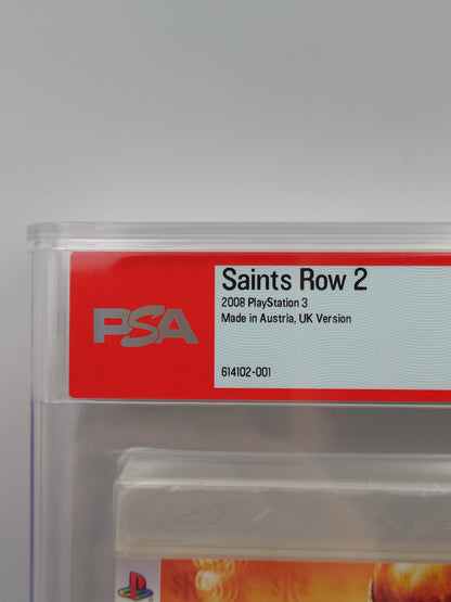 Saints Row 2 (PS3, UK PAL) – Factory Sealed | PSA Graded 9.6 A+
