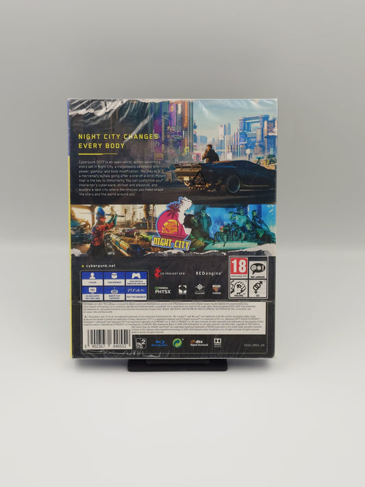Cyberpunk 2077 - Launch Edition (PS4, UK PAL) - Factory Sealed