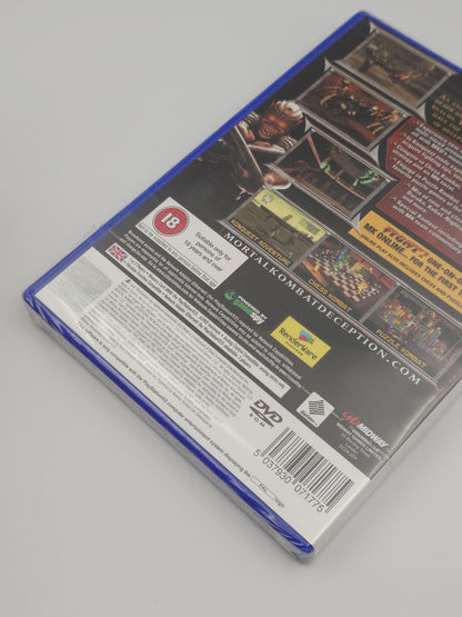 Mortal Kombat: Deception (PS2, UK PAL) - Factory Sealed