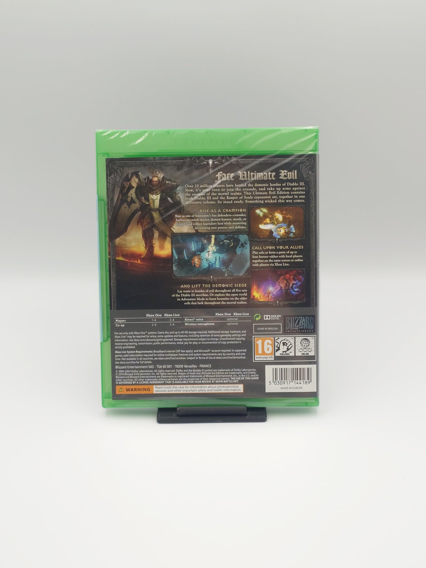 Diablo III: Reaper of Souls (Xbox One, PAL) – Factory Sealed
