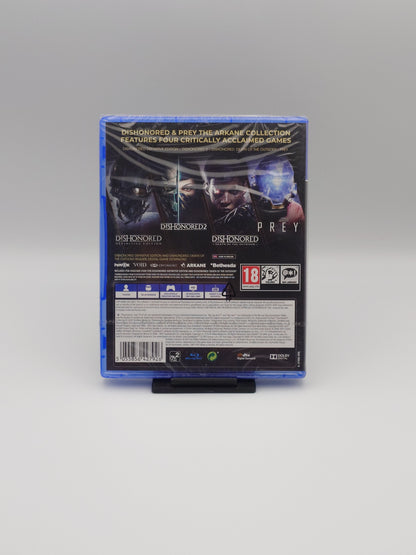 Dishonored & Prey: The Arkane Collection (PS4, UK PAL) – Factory Sealed