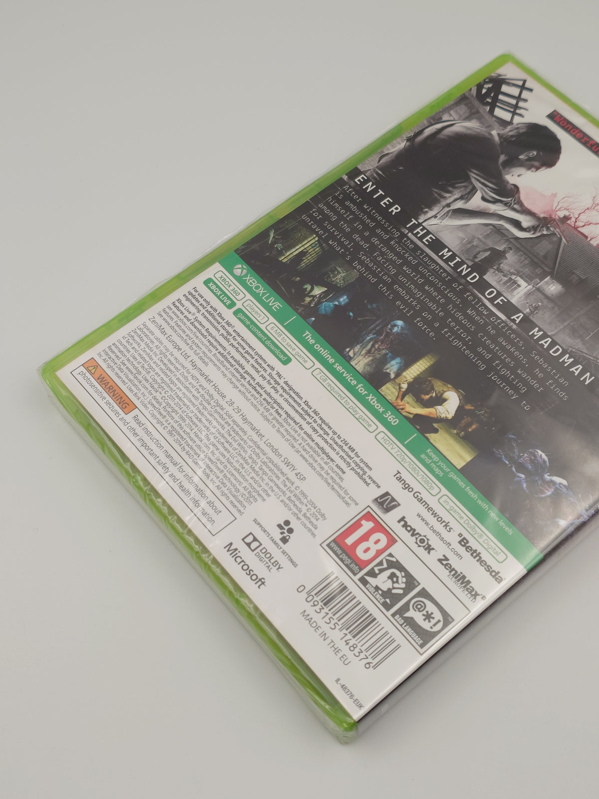 The Evil Within — Includes the Fighting Chance Pack (Xbox 360, PAL) - Factory Sealed