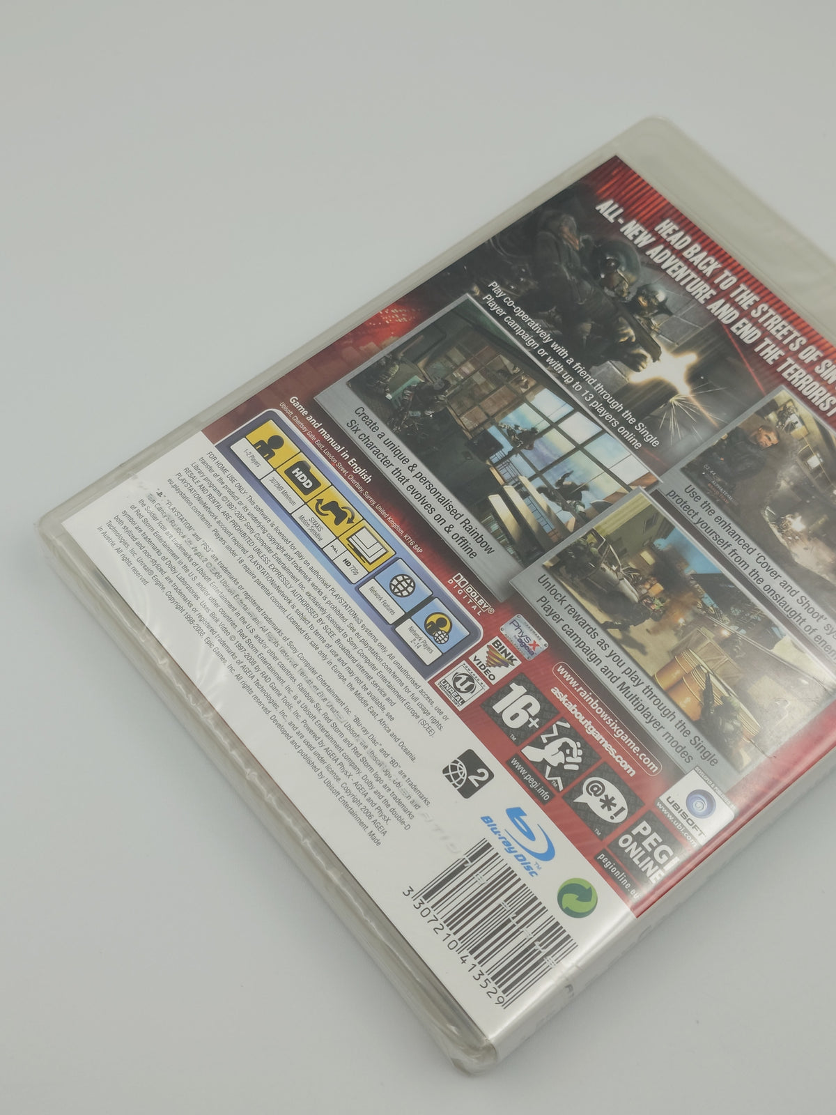 Tom Clancy’s Rainbow Six: Vegas 2 (PS3, UK PAL) - Factory Sealed