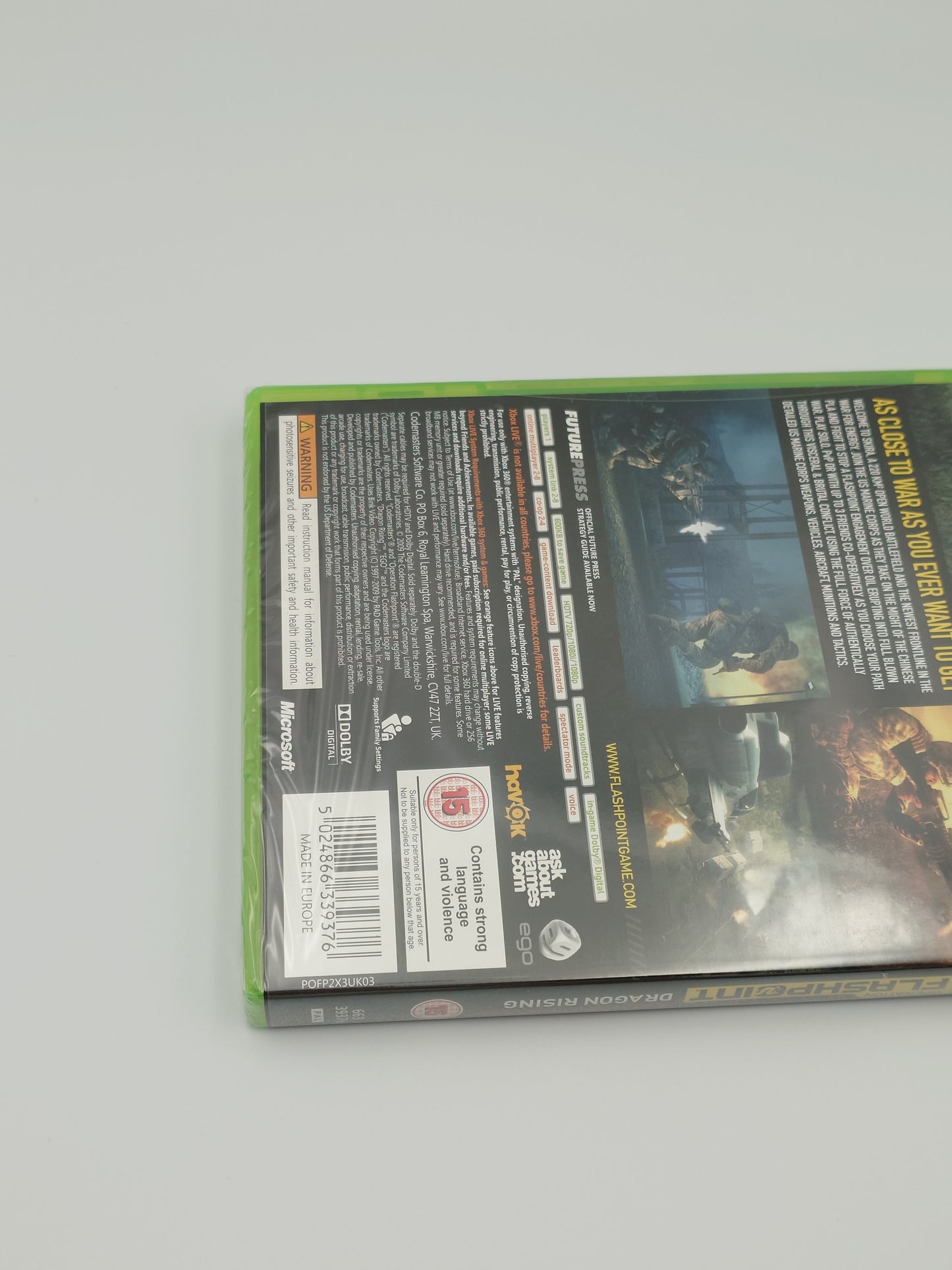 Operation Flashpoint: Dragon Rising (Xbox 360, PAL) – Factory Sealed
