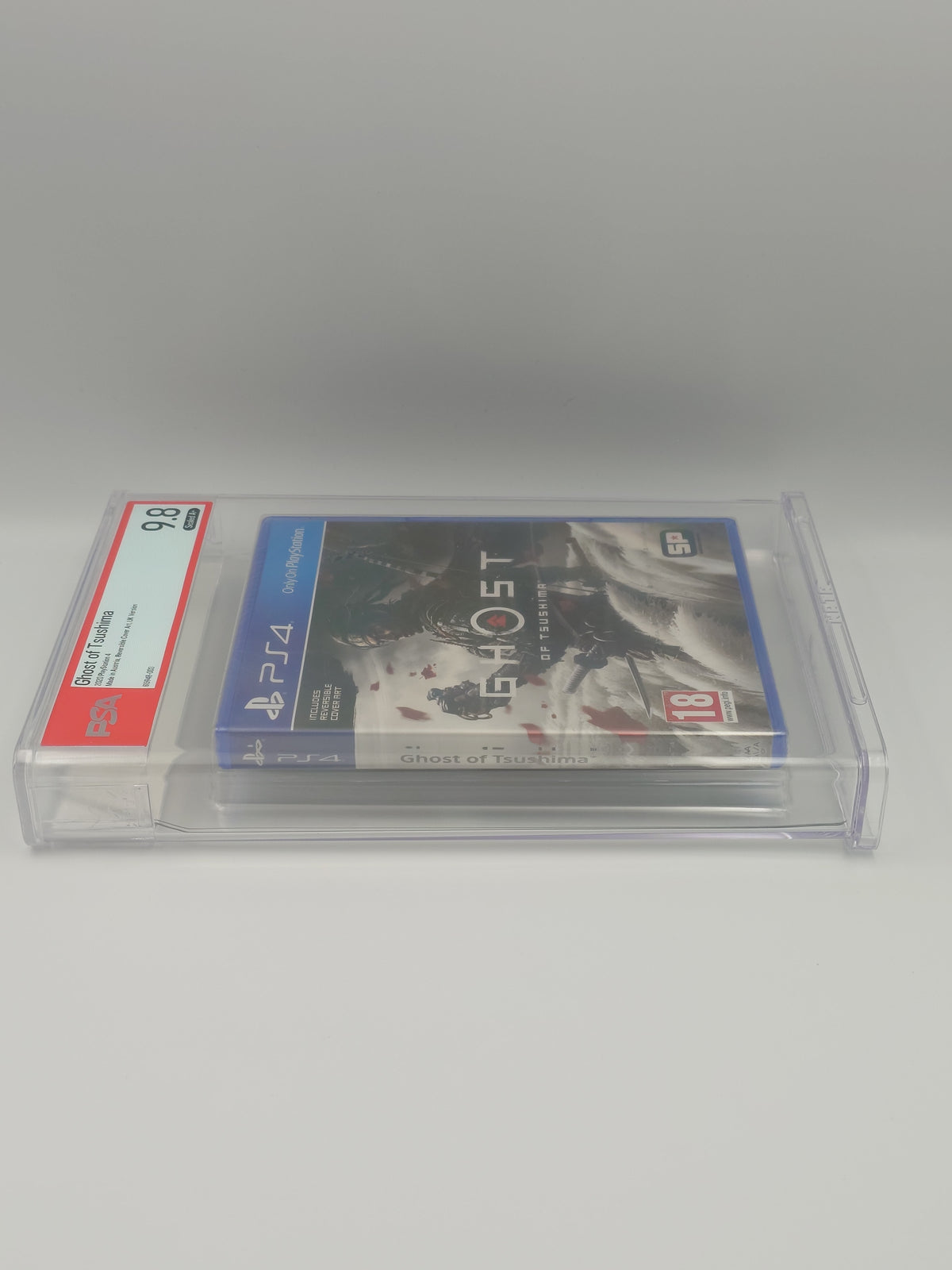 Ghost of Tsushima 'First Print Reversible Cover' (PS4, UK PAL, Factory Sealed) - PSA Graded 9.8 A+