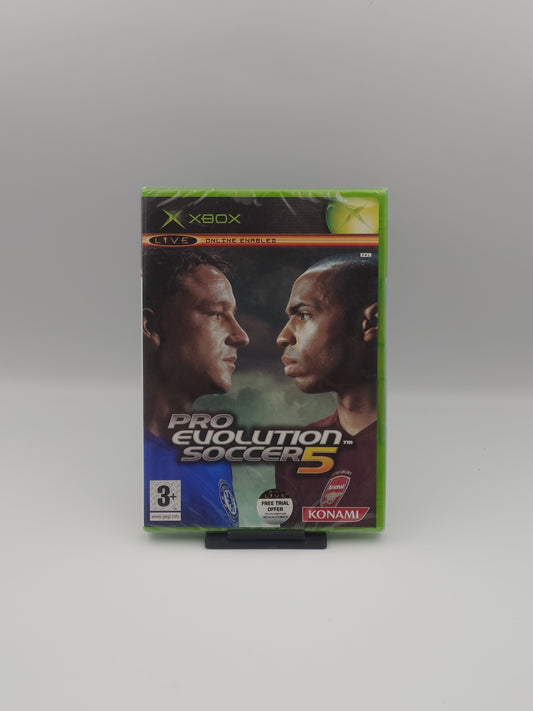 Pro Evolution Soccer 5 (Xbox, PAL) - Factory Sealed