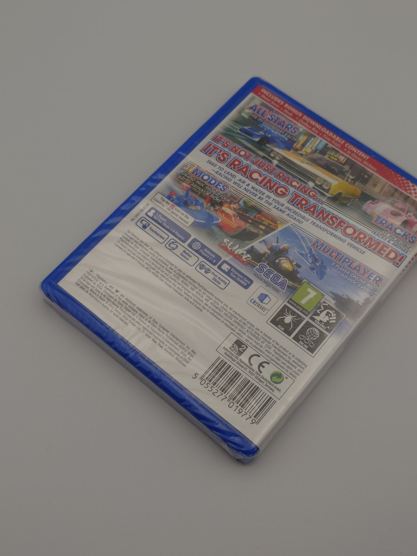 Sonic & All-Stars Racing: Transformed – Limited Edition (PS Vita, UK PAL) – Factory Sealed