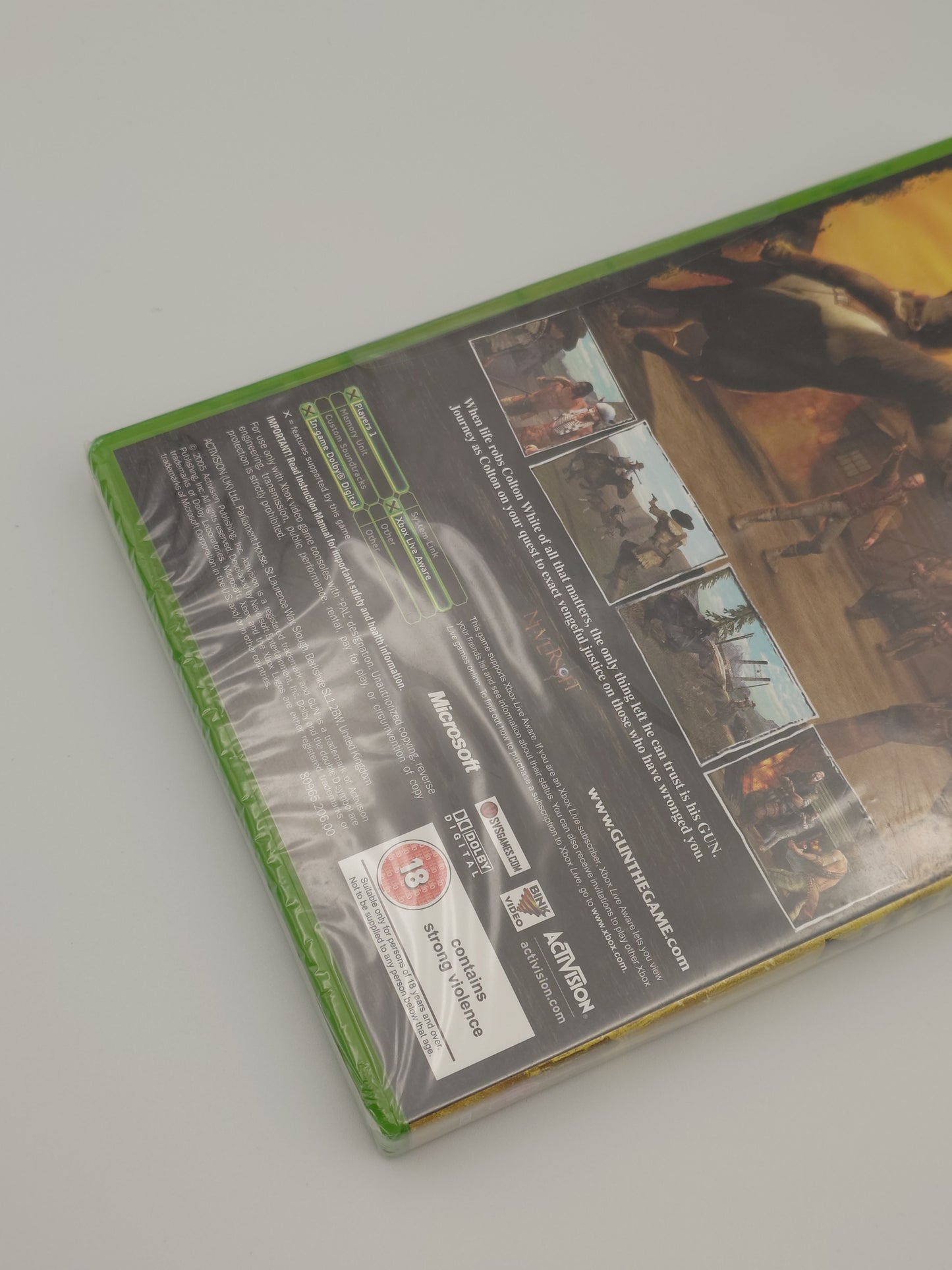 Gun  (Xbox, PAL) – Factory Sealed