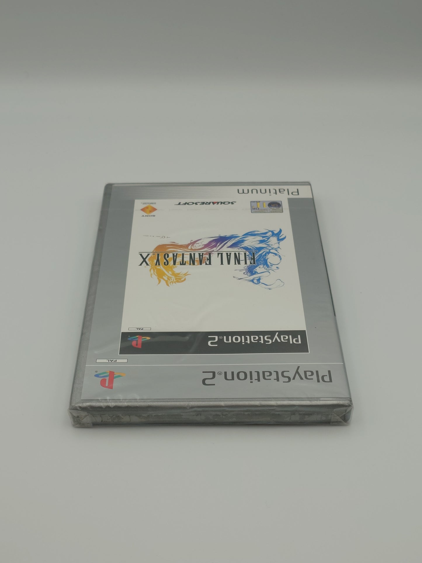 Final Fantasy X – Squaresoft Print (PS2 Platinum, UK PAL) – Factory Sealed