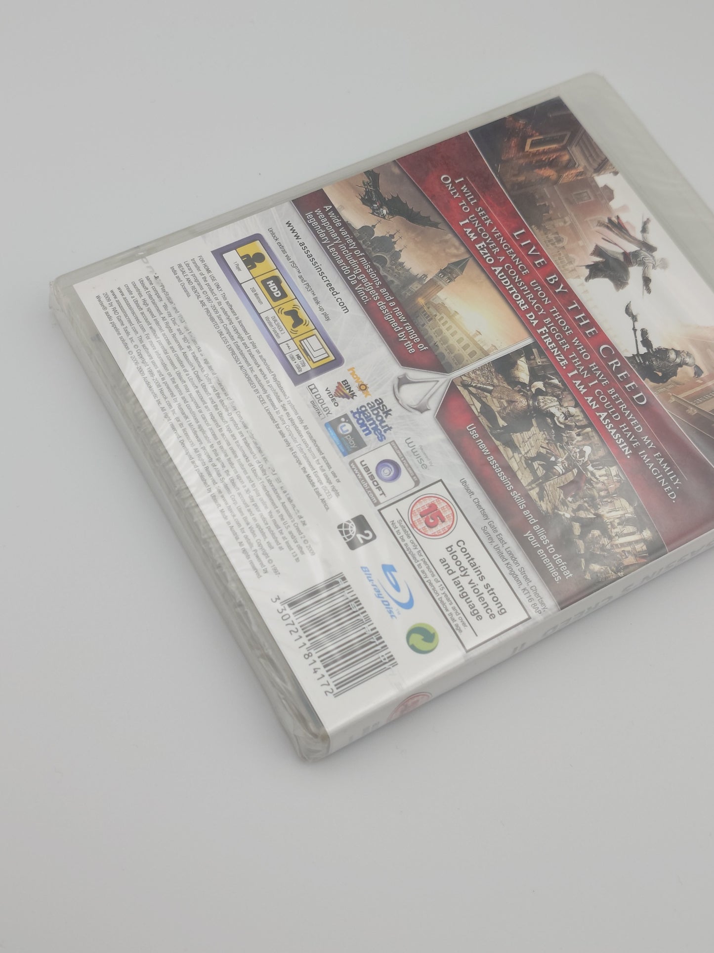 Assassin's Creed II: Limited Edition (PS3, UK PAL) – Factory Sealed