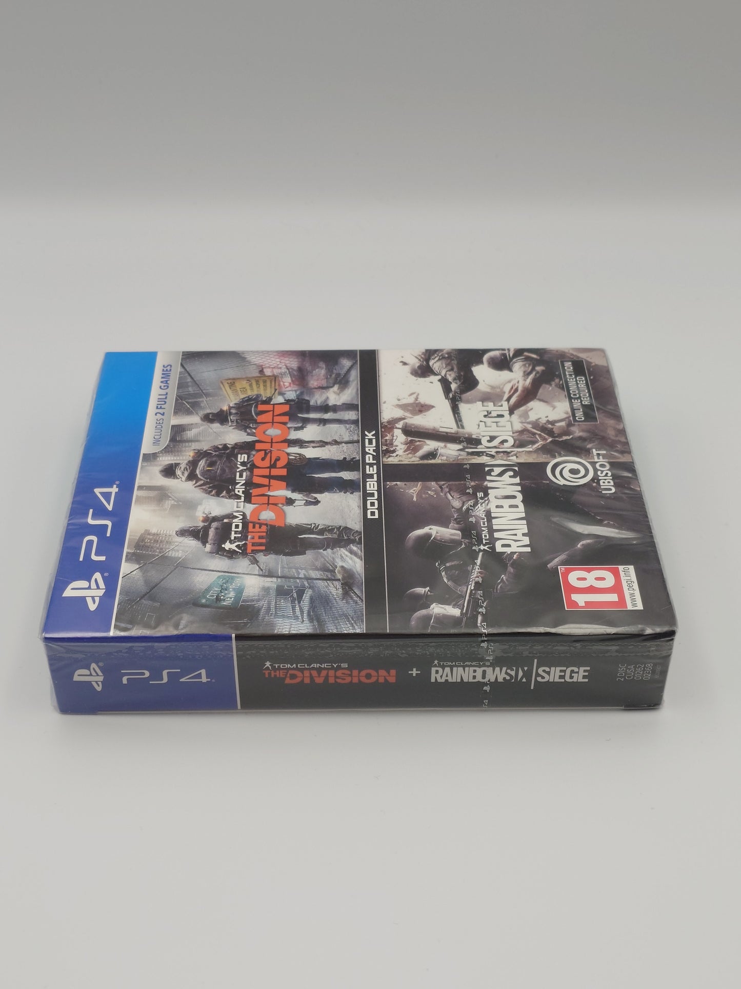 Tom Clancy's The Division & Rainbow Six Siege – Double Pack (PS4, UK PAL) – Factory Sealed