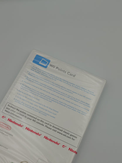 Nintendo Wii 2000 Points Card (Nintendo Wii, UKV) – Factory Sealed