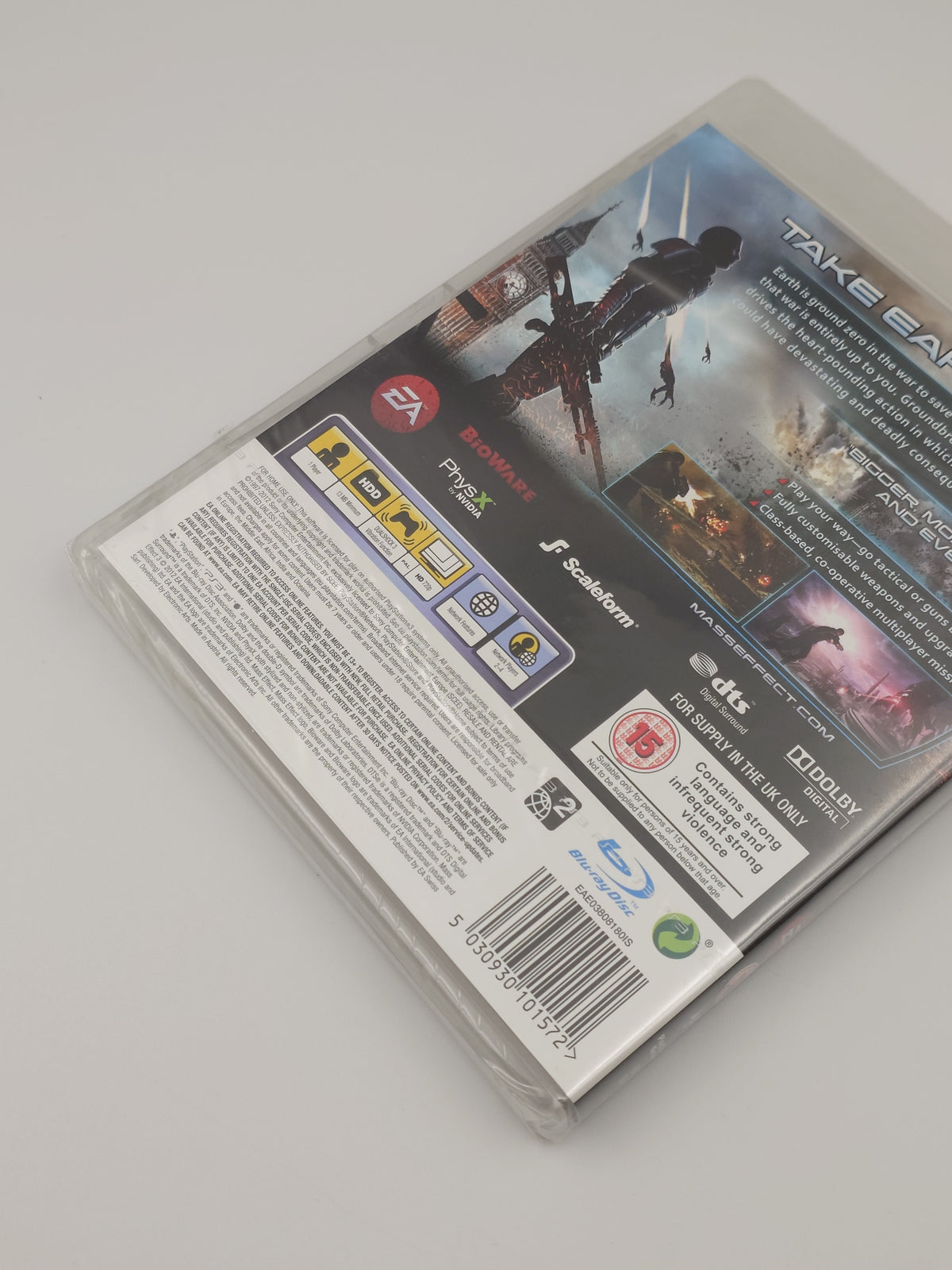 Mass Effect 3 (PS3, UK PAL) - Factory Sealed