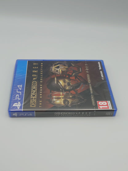 Dishonored & Prey: The Arkane Collection (PS4, UK PAL) – Factory Sealed