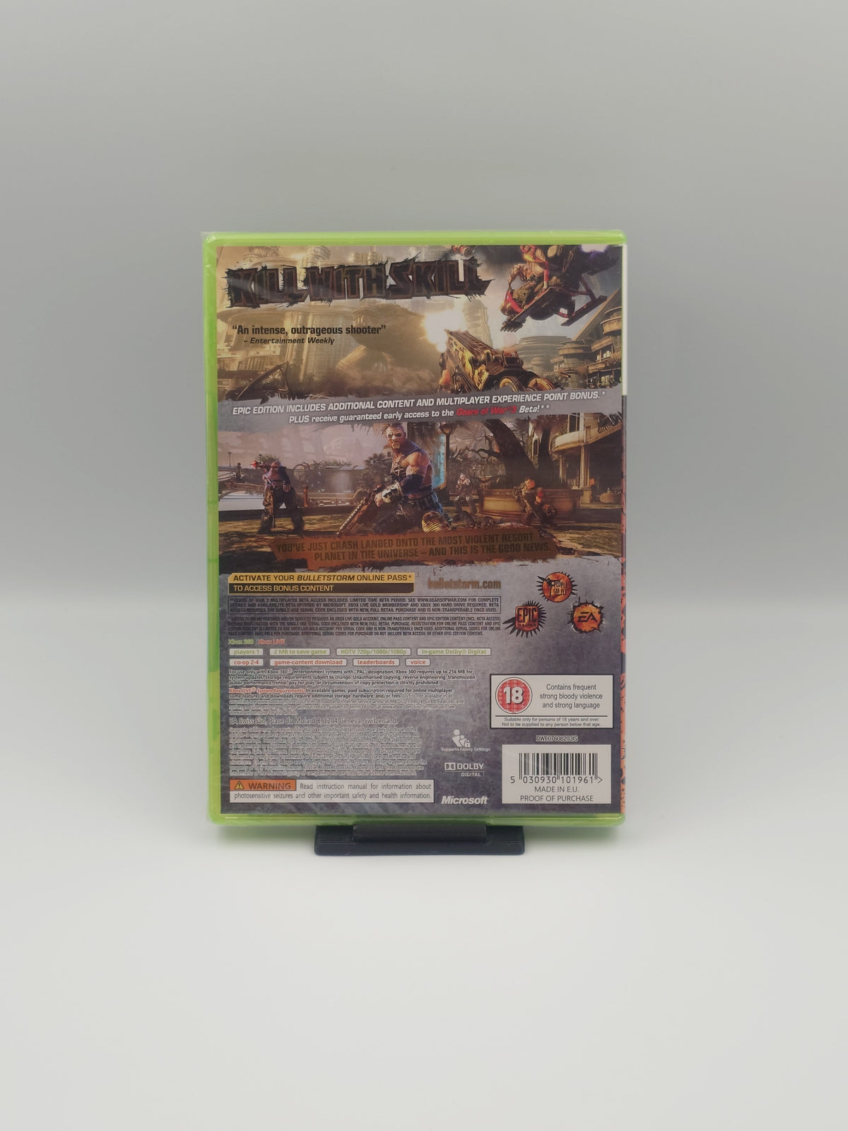 Bulletstorm Epic Edition (Xbox 360, PAL) - Factory Sealed