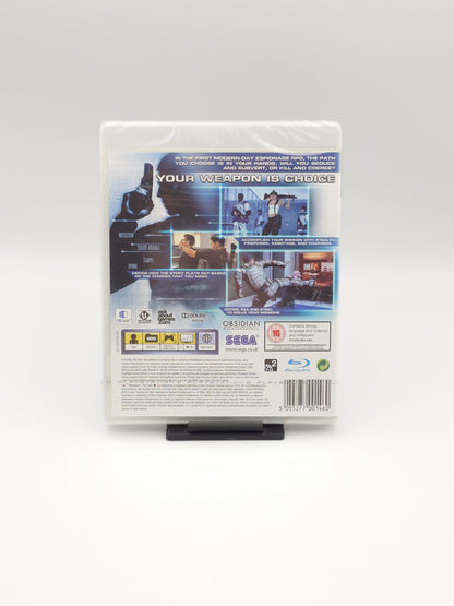 Alpha Protocol: The Espionage RPG (PS3, UK PAL) – Factory Sealed