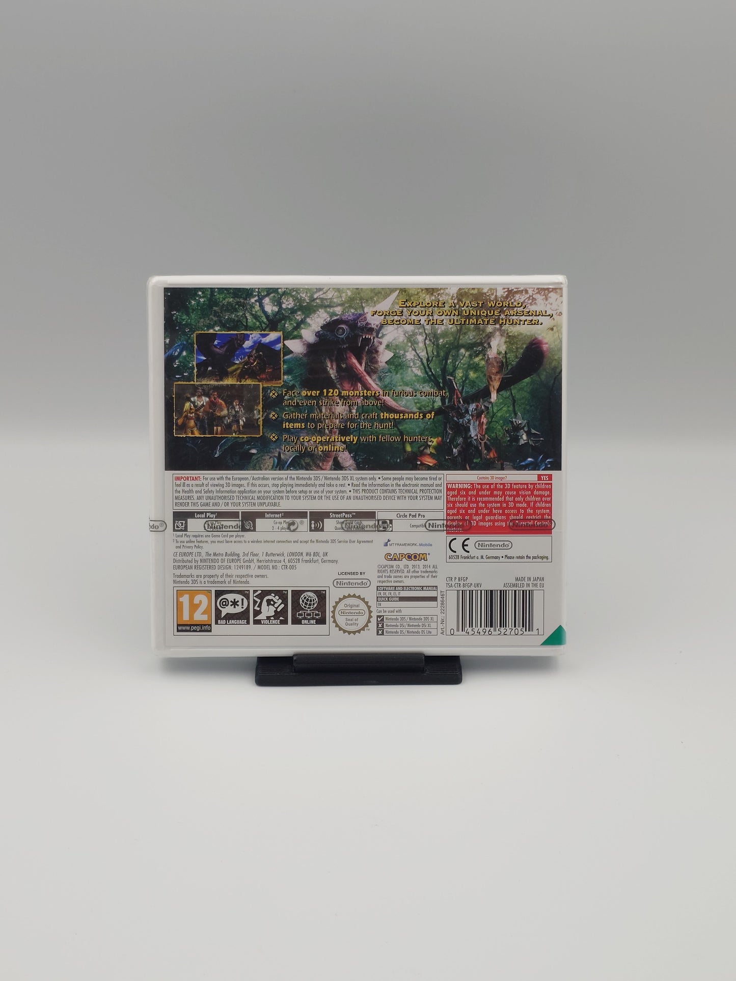 Monster Hunter 4 Ultimate (Nintendo 3DS, UKV) - Factory Sealed