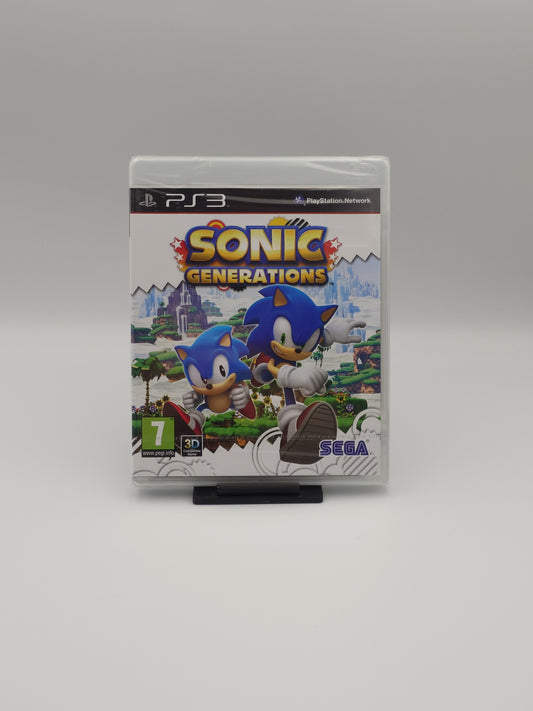 Sonic Generations (PS3, UK PAL) – Factory Sealed