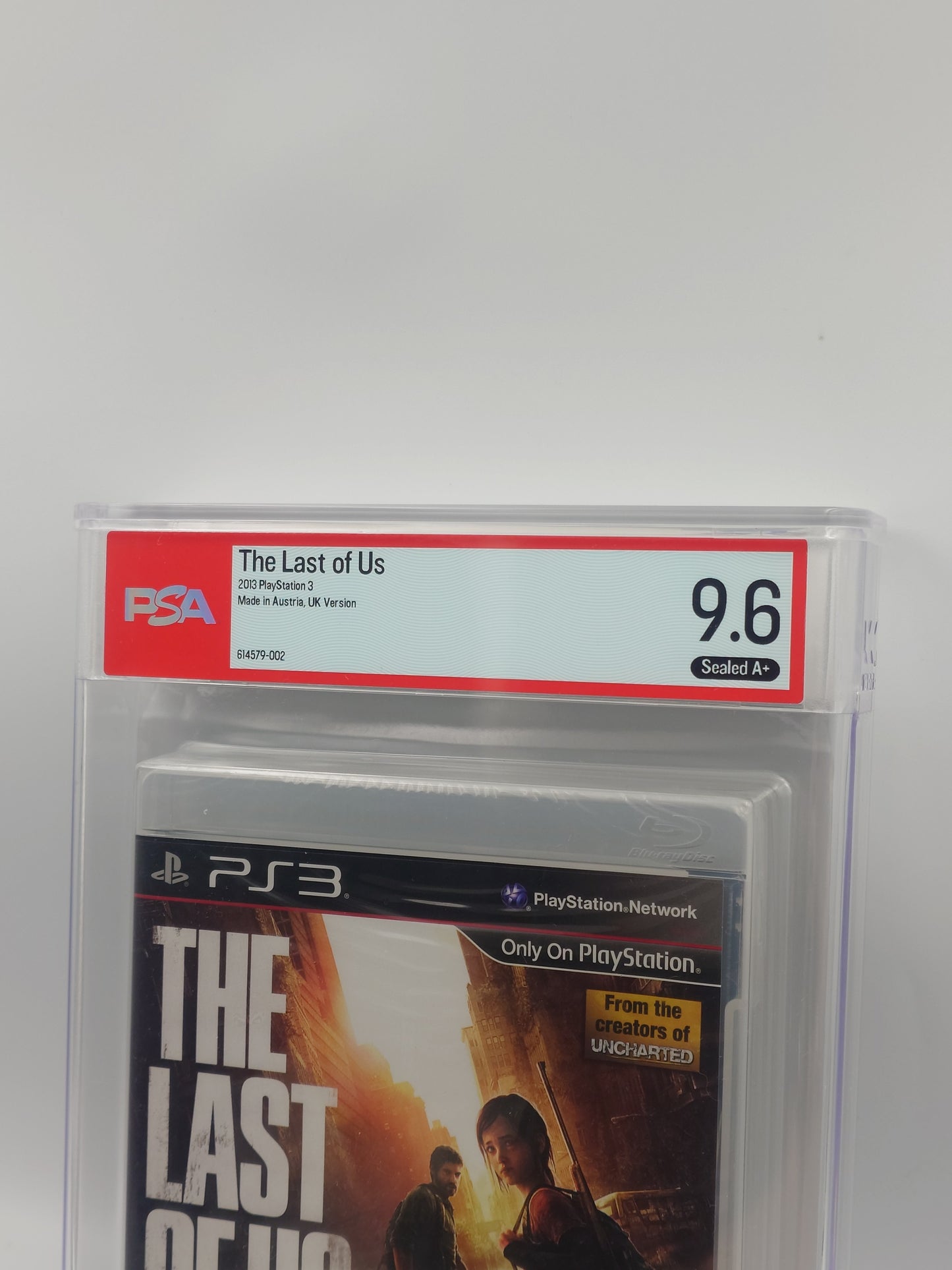 The Last of Us (PS3, UK PAL, Factory Sealed) - PSA Graded 9.6 A+