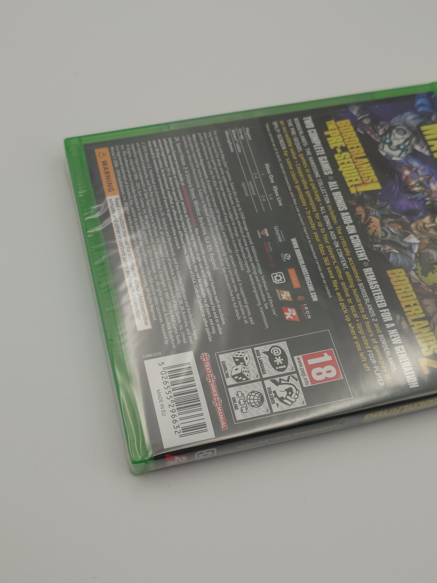 Borderlands: The Handsome Collection (Xbox One, PAL) – Factory Sealed