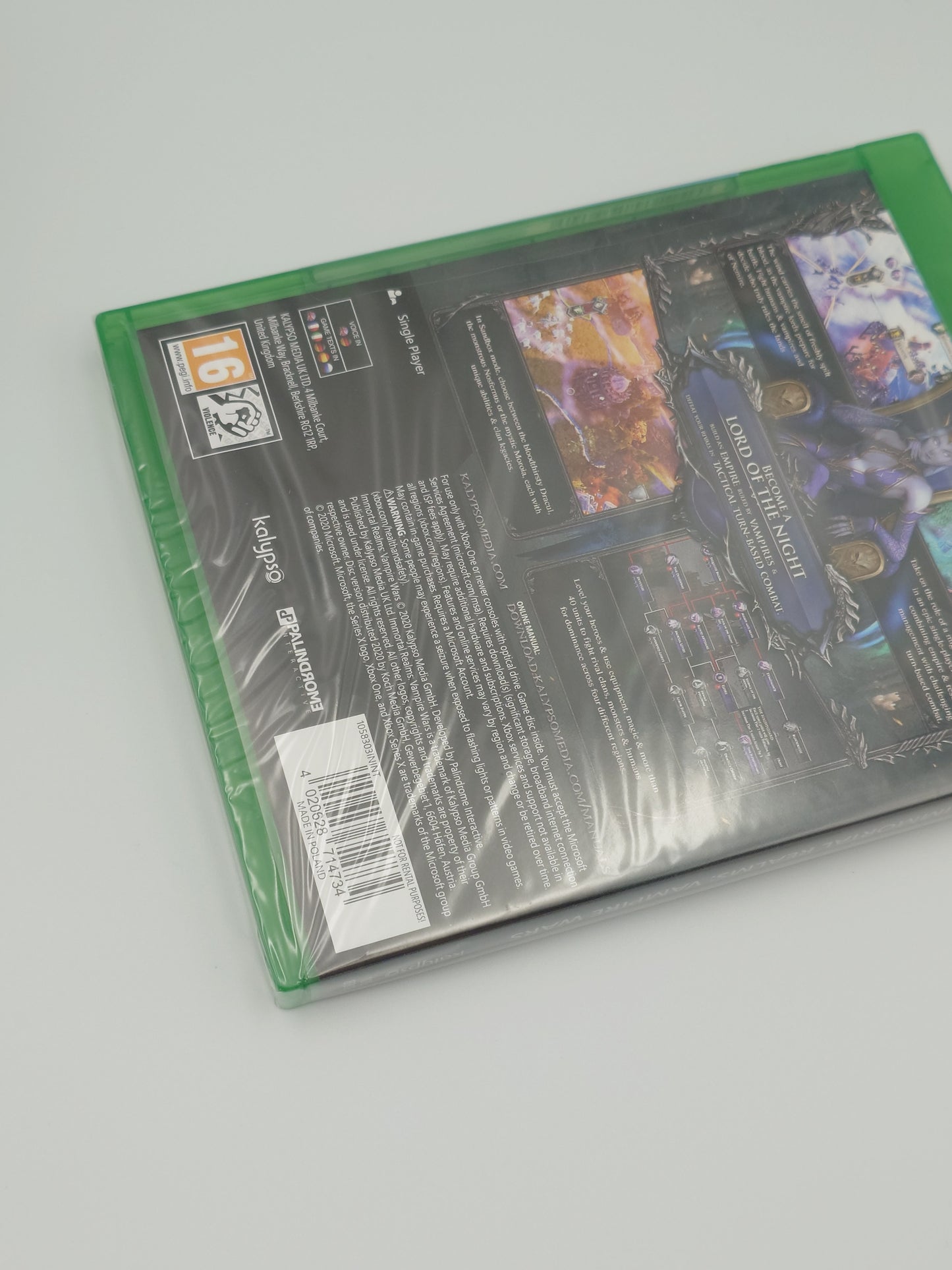 Immortal Realms: Vampire Wars  (Xbox One, PAL) – Factory Sealed