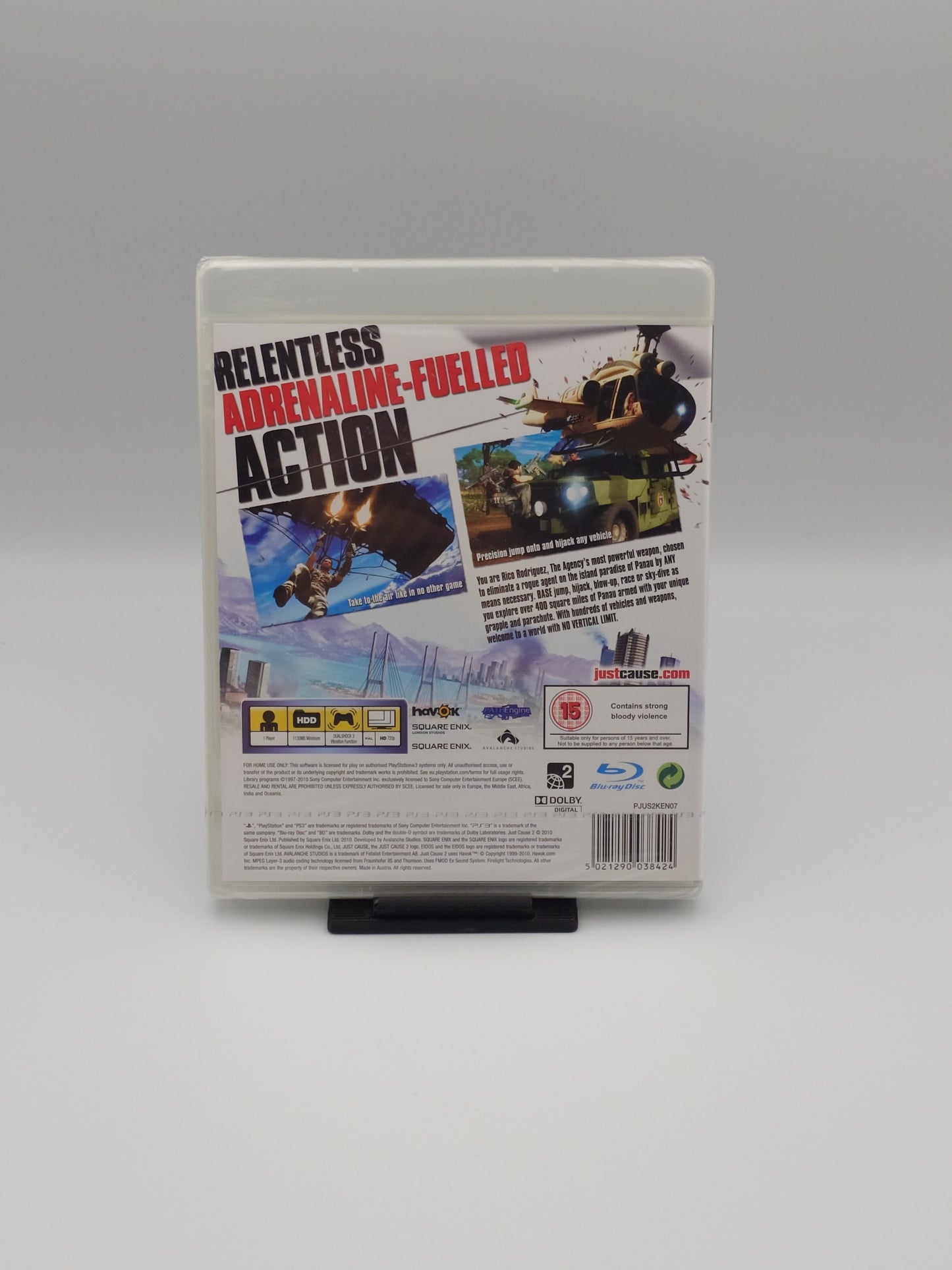 Just Cause 2 (PS3, UK PAL) – Factory Sealed