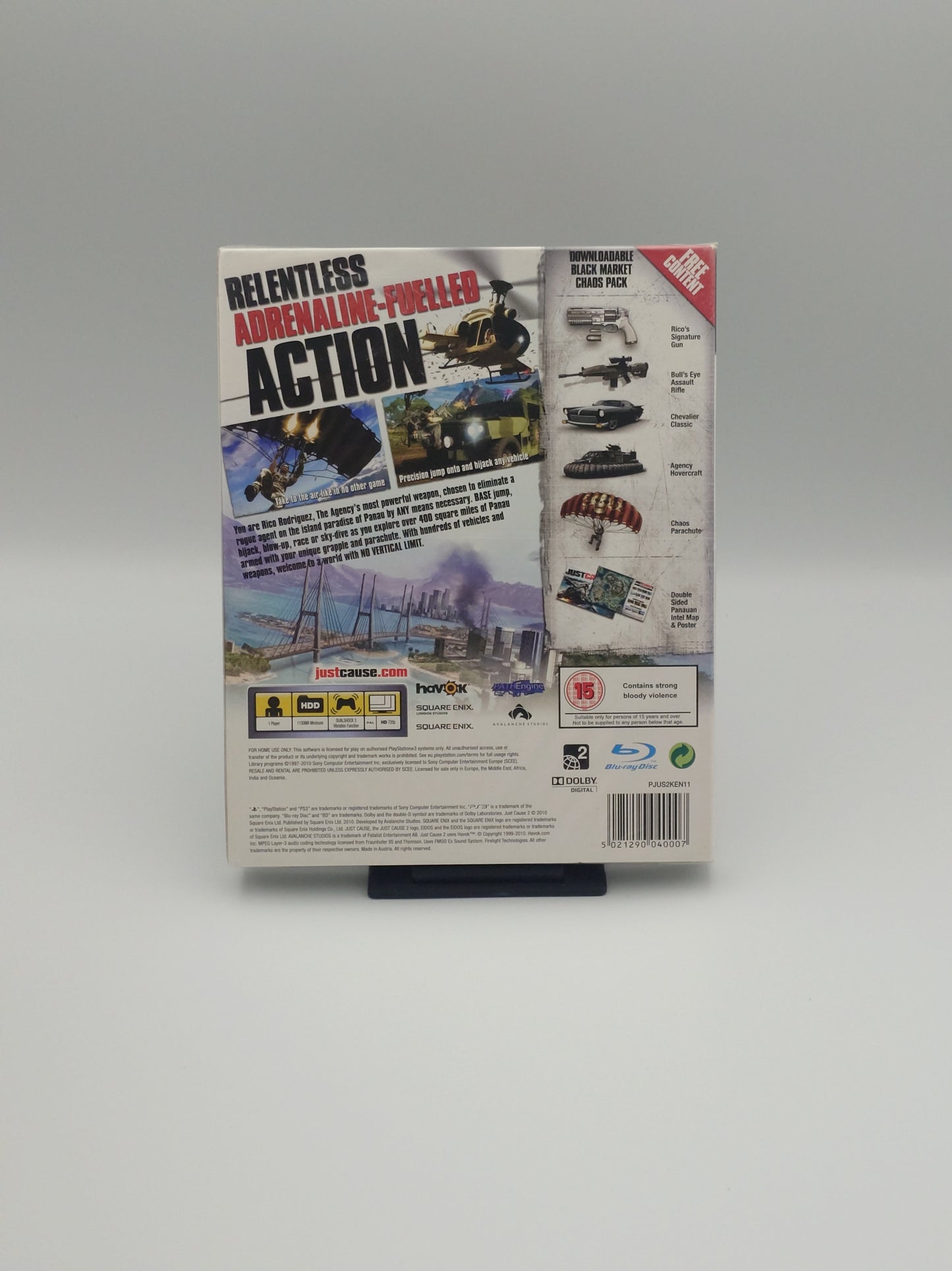 Just Cause 2 – Limited Edition (PS3, UK PAL) – Factory Sealed