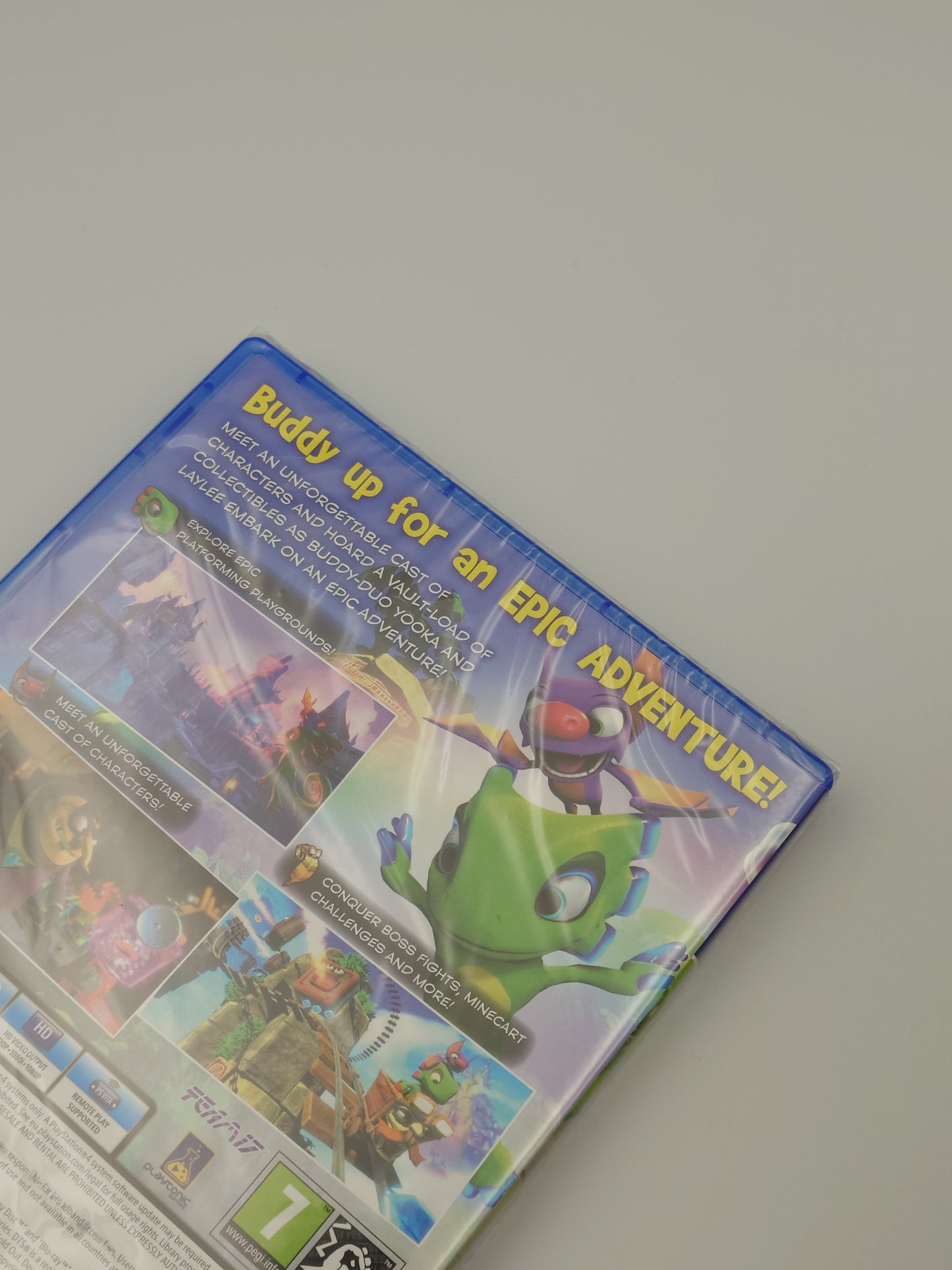 Yooka-Laylee (PS4, UK PAL) – Factory Sealed