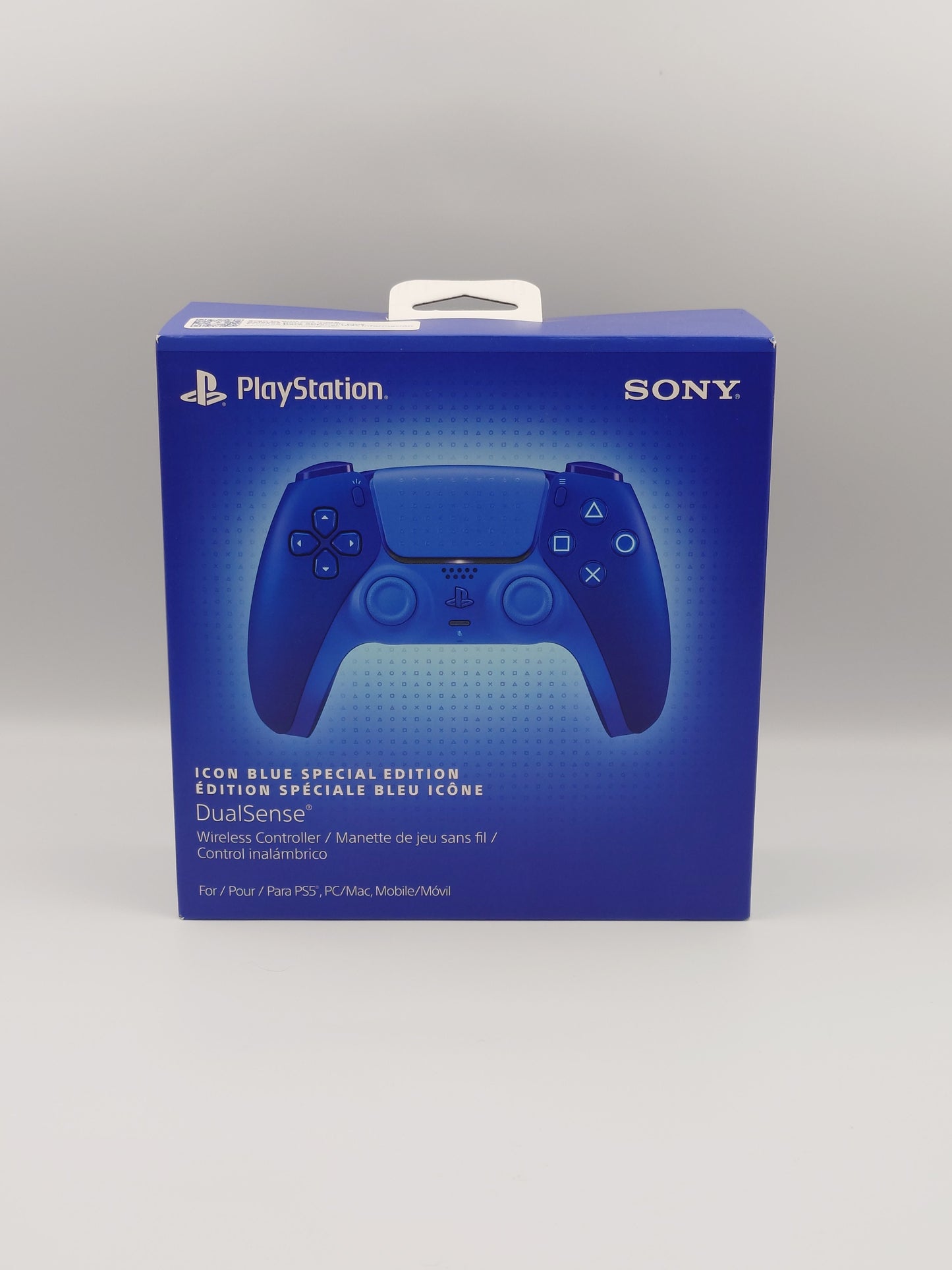 PlayStation 5 DualSense Wireless Controller - Walmart Exclusive Icon Blue Special Edition (PS5) - Factory Sealed