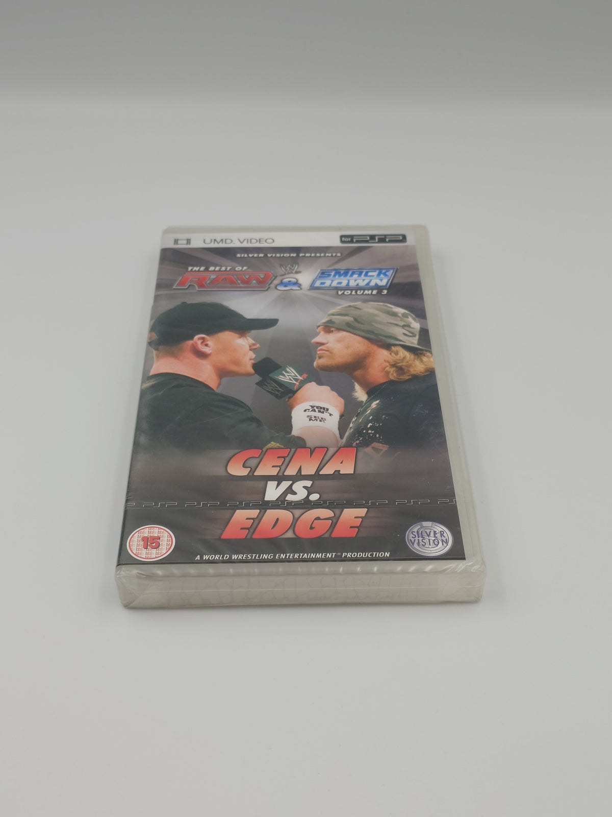 The Best of RAW & SmackDown - Volume 3: Cena vs. Edge (PSP UMD Video, PAL) - Factory Sealed