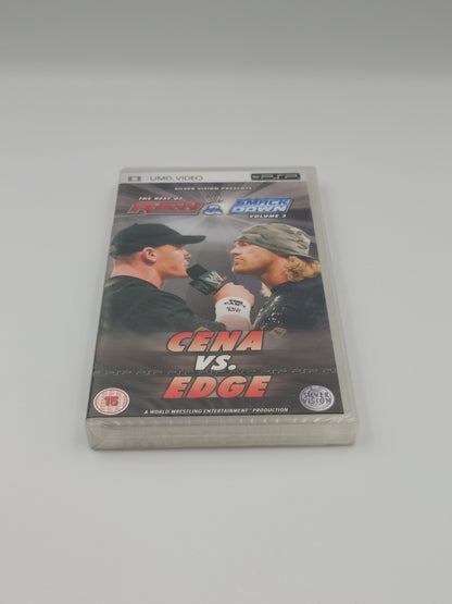 The Best of RAW & SmackDown - Volume 3: Cena vs. Edge (PSP UMD Video, PAL) - Factory Sealed