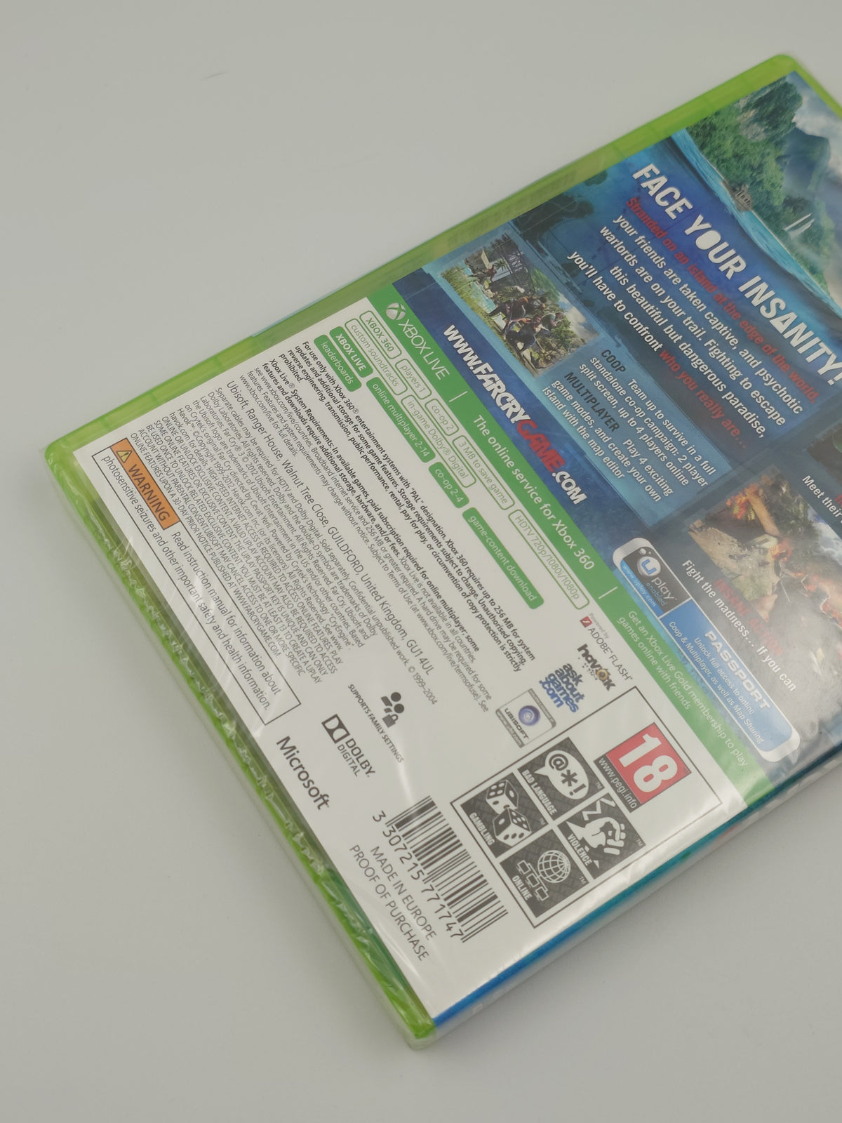 Far Cry 3 (Xbox 360 Classics, PAL) - Factory Sealed