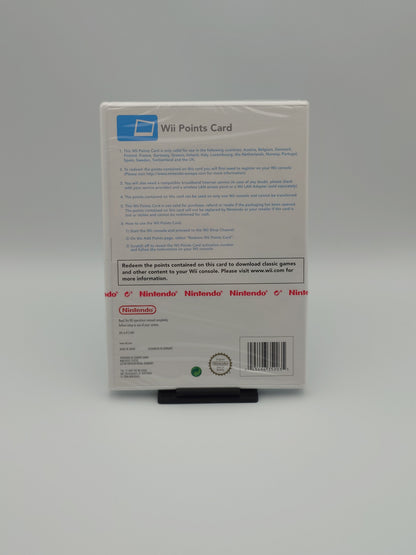 Nintendo Wii 2000 Points Card (Nintendo Wii, UKV) – Factory Sealed