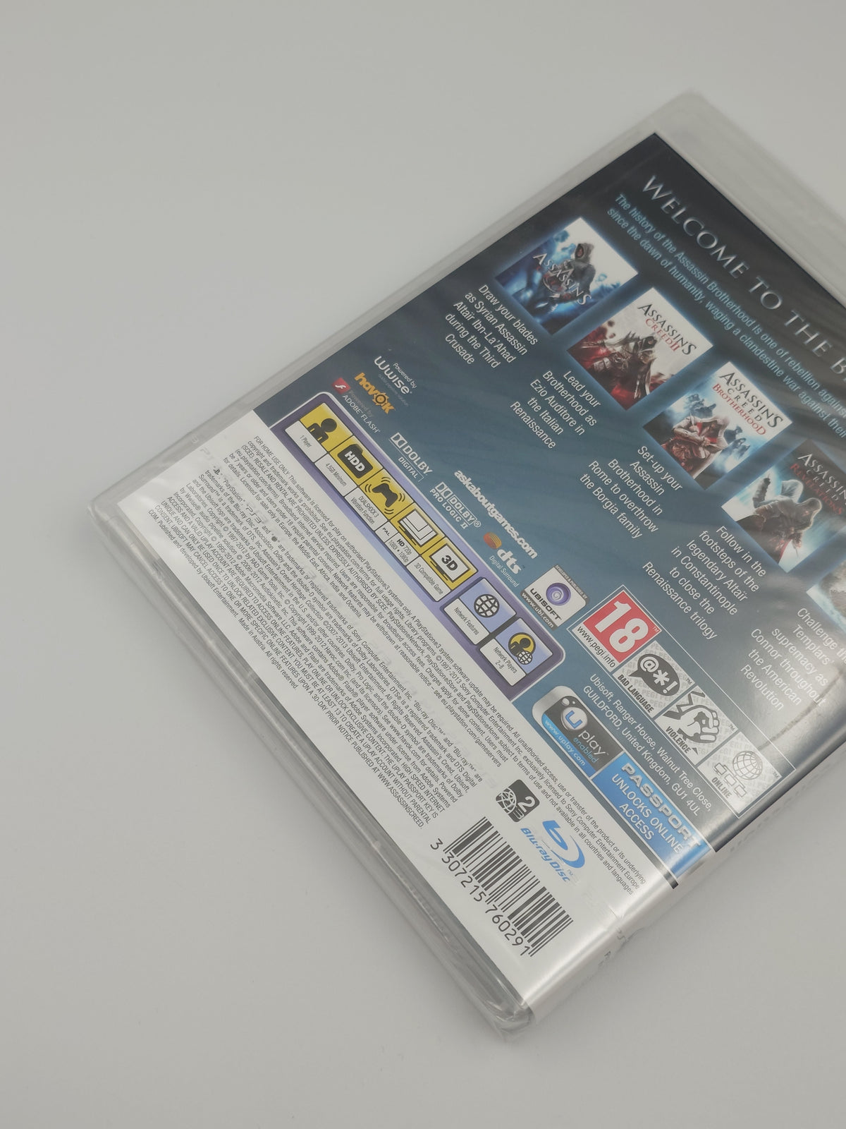 Assassin's Creed Heritage Collection (PS3, UK PAL) - Factory Sealed